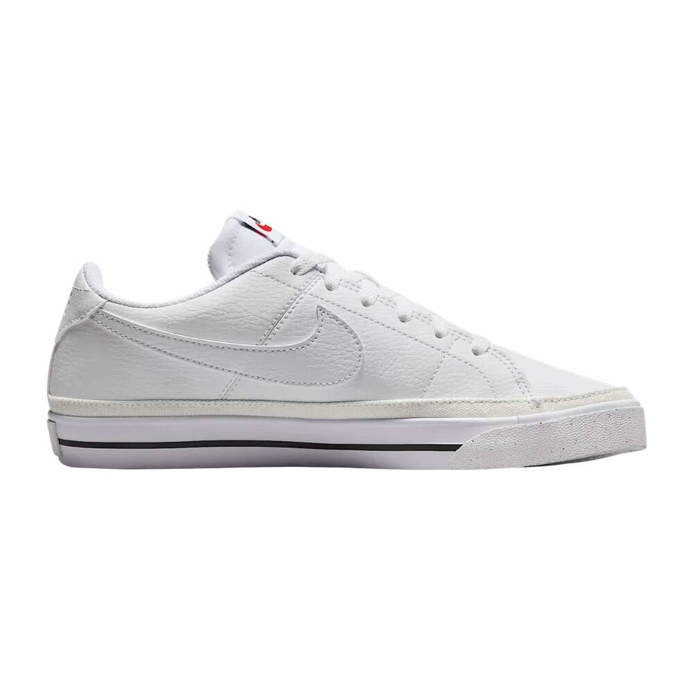 NEW NIKE women's court legacy next nature sneaker in white black